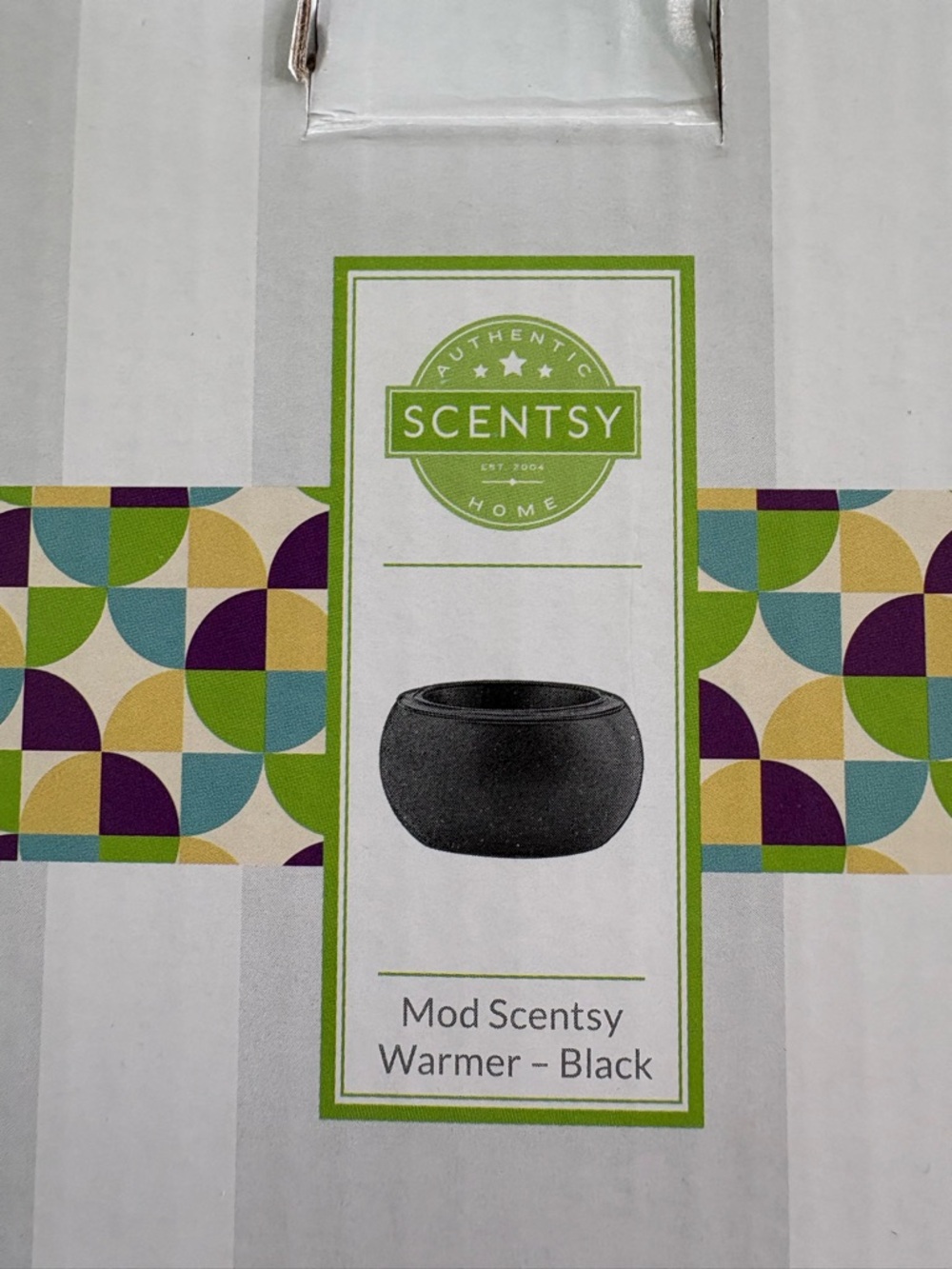 Scentsy Mod Warmer in Black - Picture 3 of 3
